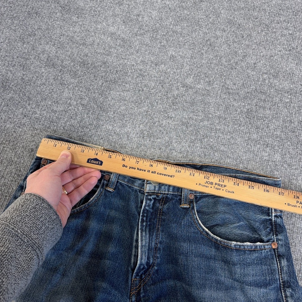 Polo Ralph Lauren Jeans Men 32x30 (FIT 34) Hampton Straight Distressed Denim‎ - Picture 8 of 14